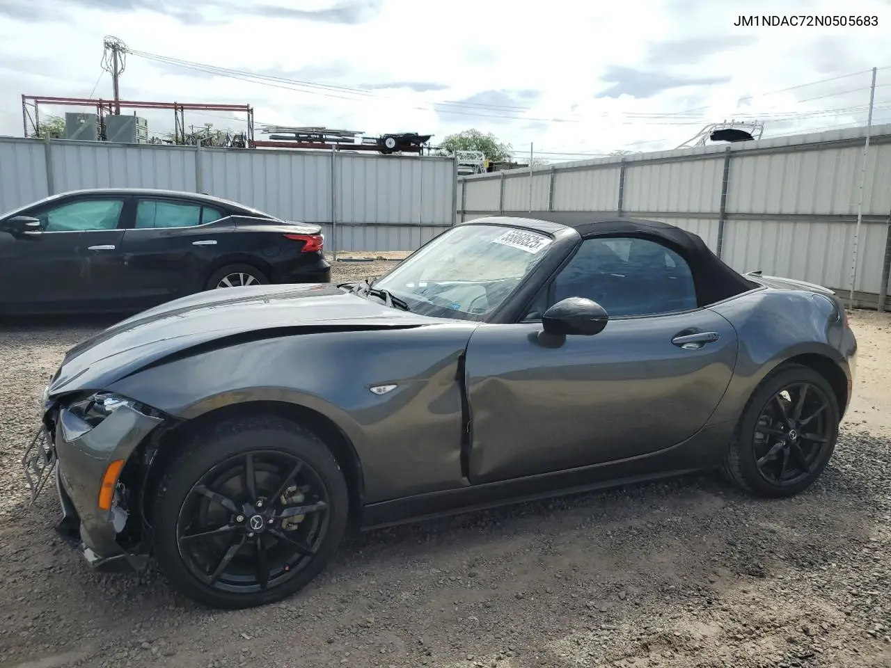 2022 Mazda Mx-5 Miata Club VIN: JM1NDAC72N0505683 Lot: 55860525