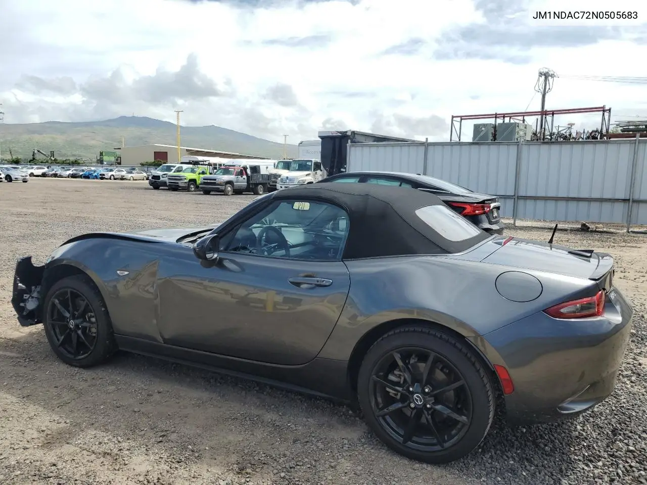 2022 Mazda Mx-5 Miata Club VIN: JM1NDAC72N0505683 Lot: 55860525