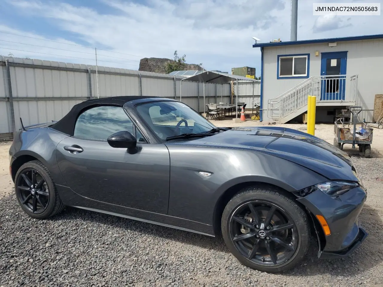 2022 Mazda Mx-5 Miata Club VIN: JM1NDAC72N0505683 Lot: 55860525