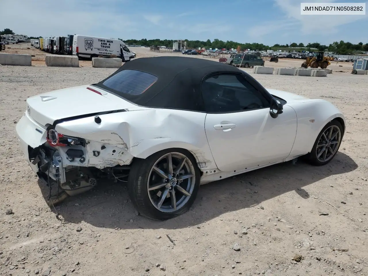 2022 Mazda Mx-5 Miata Grand Touring VIN: JM1NDAD71N0508282 Lot: 57231405