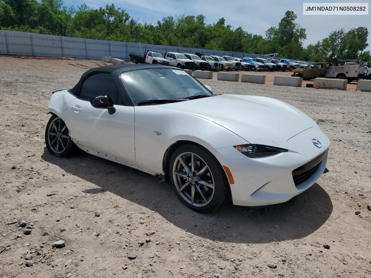 2022 Mazda Mx-5 Miata Grand Touring VIN: JM1NDAD71N0508282 Lot: 57231405