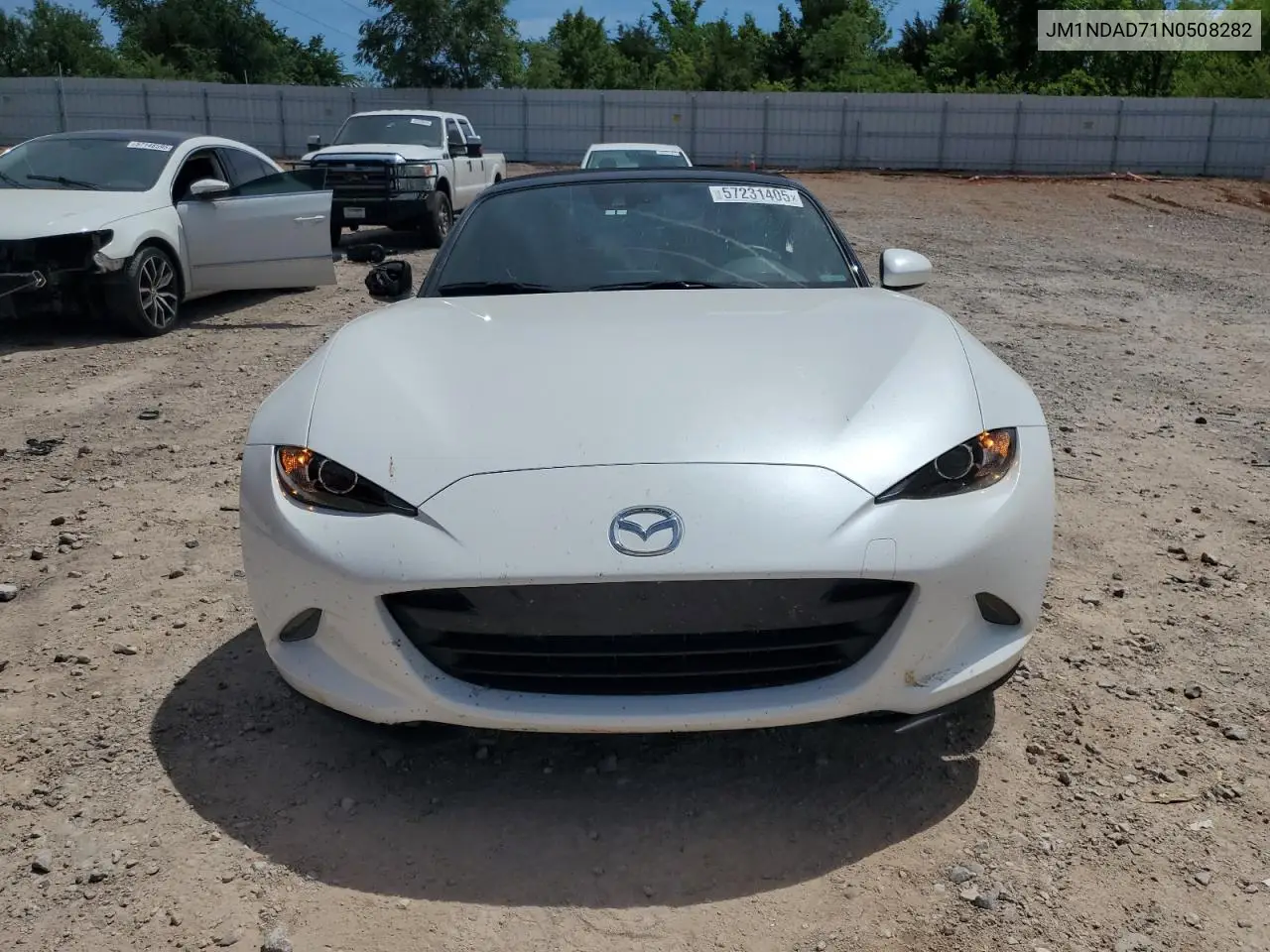 2022 Mazda Mx-5 Miata Grand Touring VIN: JM1NDAD71N0508282 Lot: 57231405