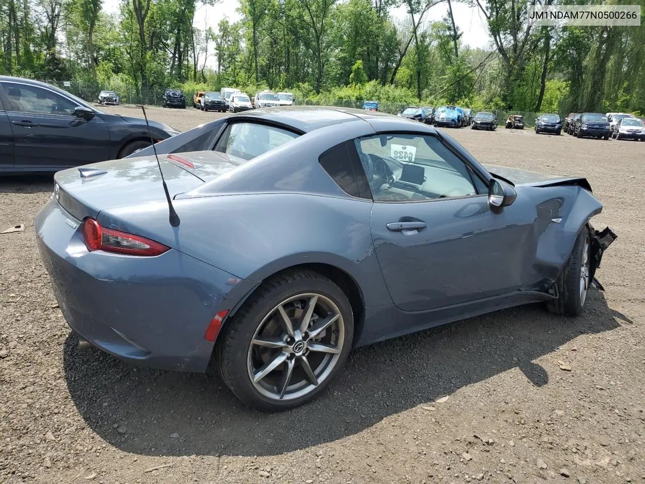 2022 Mazda Mx-5 Miata Grand Touring VIN: JM1NDAM77N0500266 Lot: 60054435