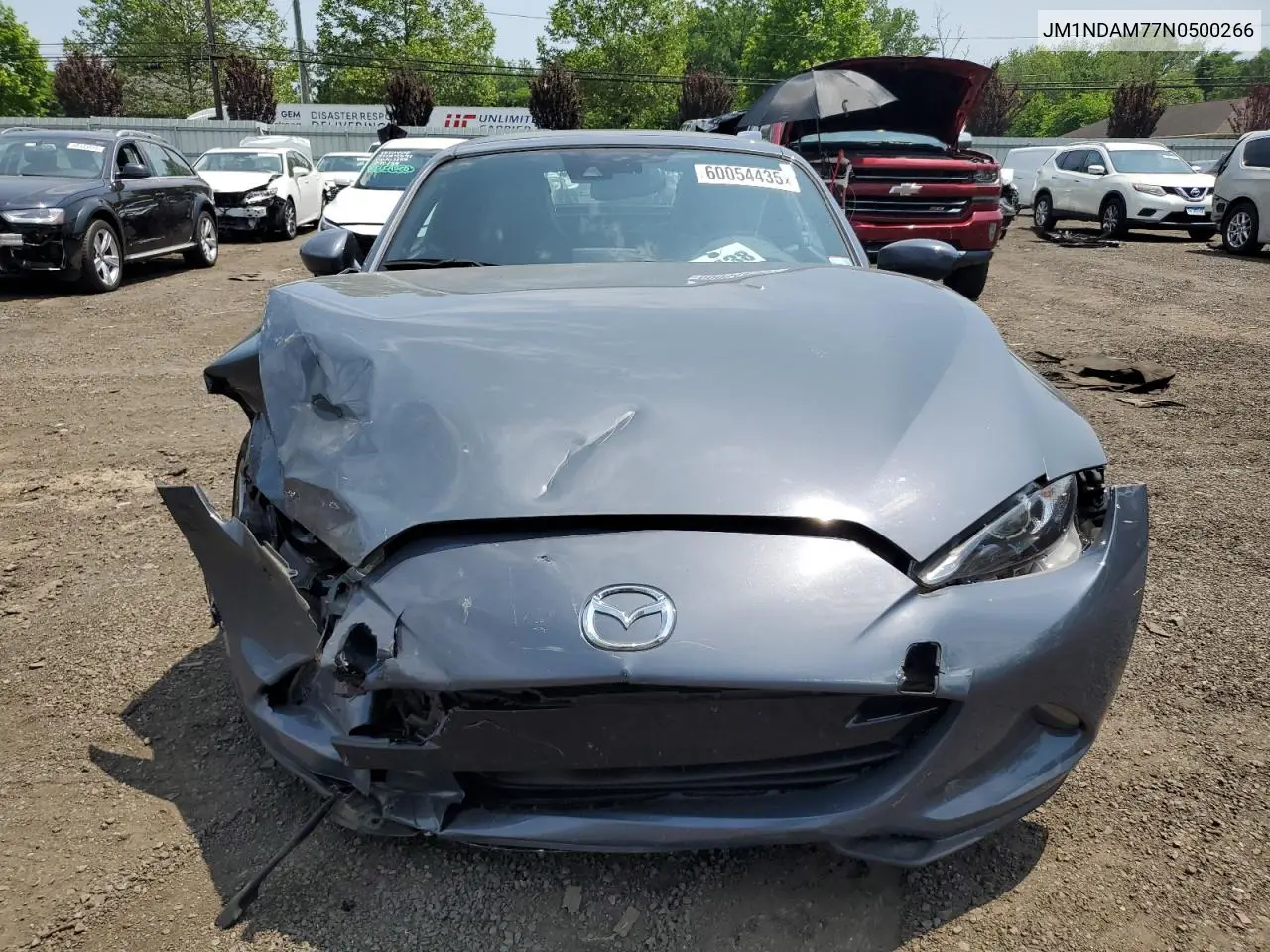 2022 Mazda Mx-5 Miata Grand Touring VIN: JM1NDAM77N0500266 Lot: 60054435