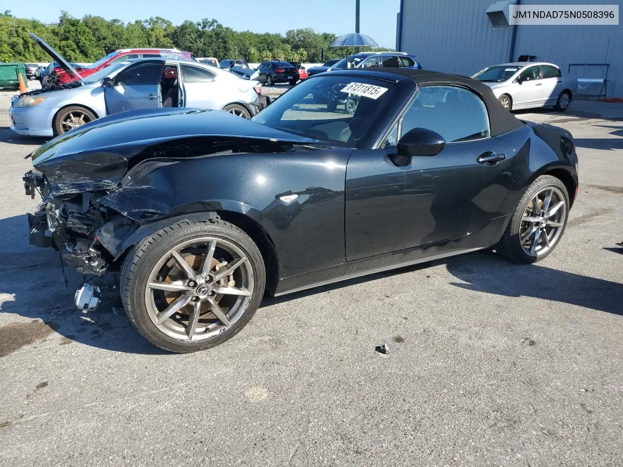 2022 Mazda Mx-5 Miata Grand Touring VIN: JM1NDAD75N0508396 Lot: 61311815