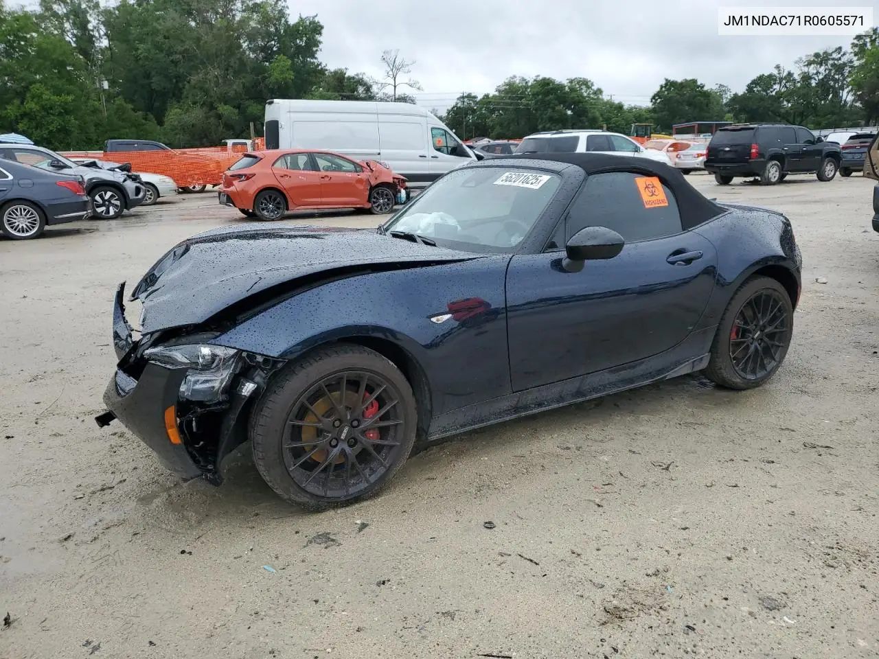 2024 Mazda Mx-5 Miata Club VIN: JM1NDAC71R0605571 Lot: 56201625