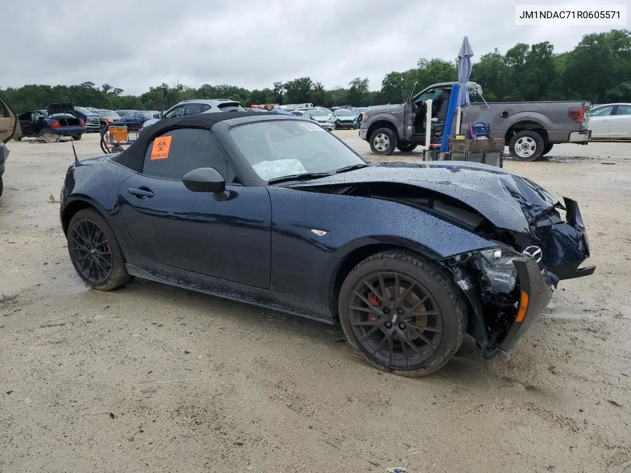 2024 Mazda Mx-5 Miata Club VIN: JM1NDAC71R0605571 Lot: 56201625