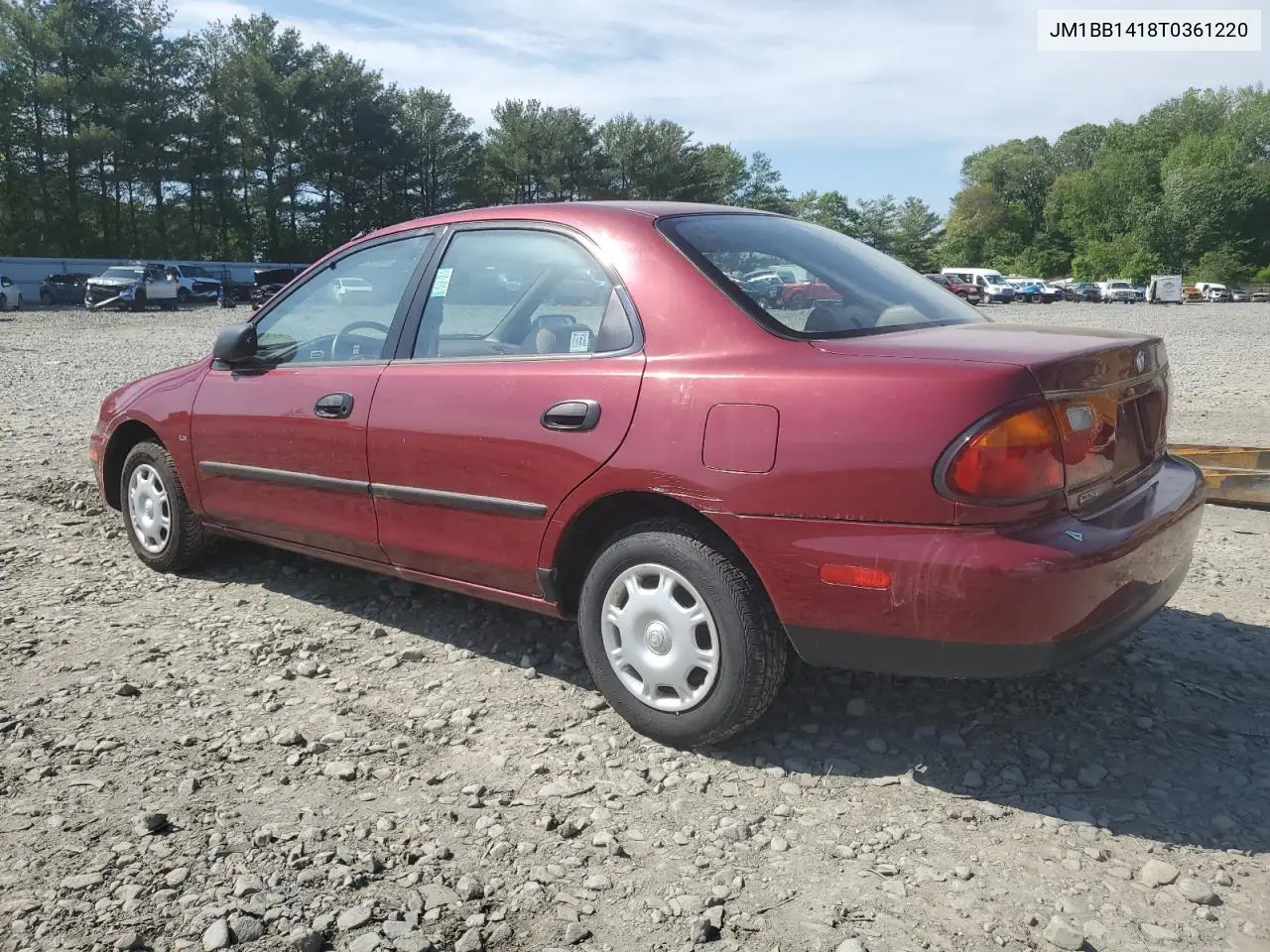 1996 Mazda Protege Dx VIN: JM1BB1418T0361220 Lot: 55947955