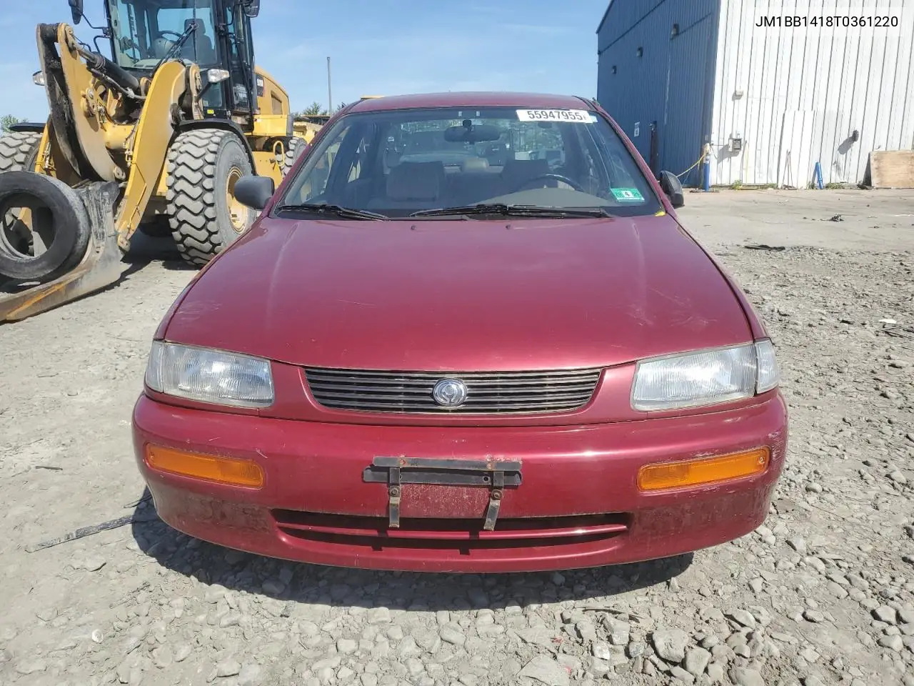 1996 Mazda Protege Dx VIN: JM1BB1418T0361220 Lot: 55947955