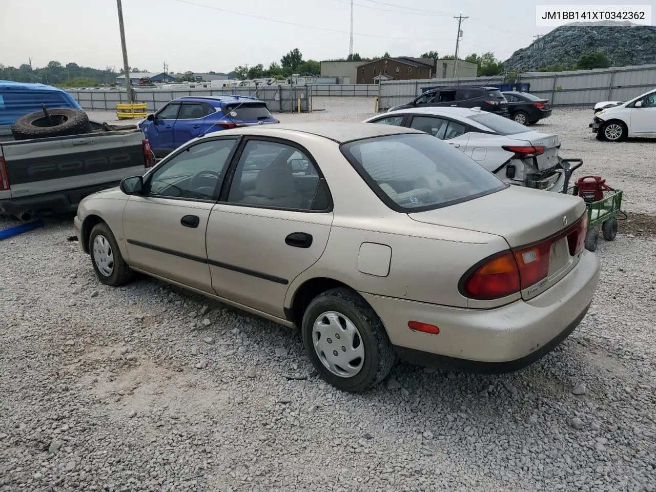 1996 Mazda Protege Dx VIN: JM1BB141XT0342362 Lot: 59976775
