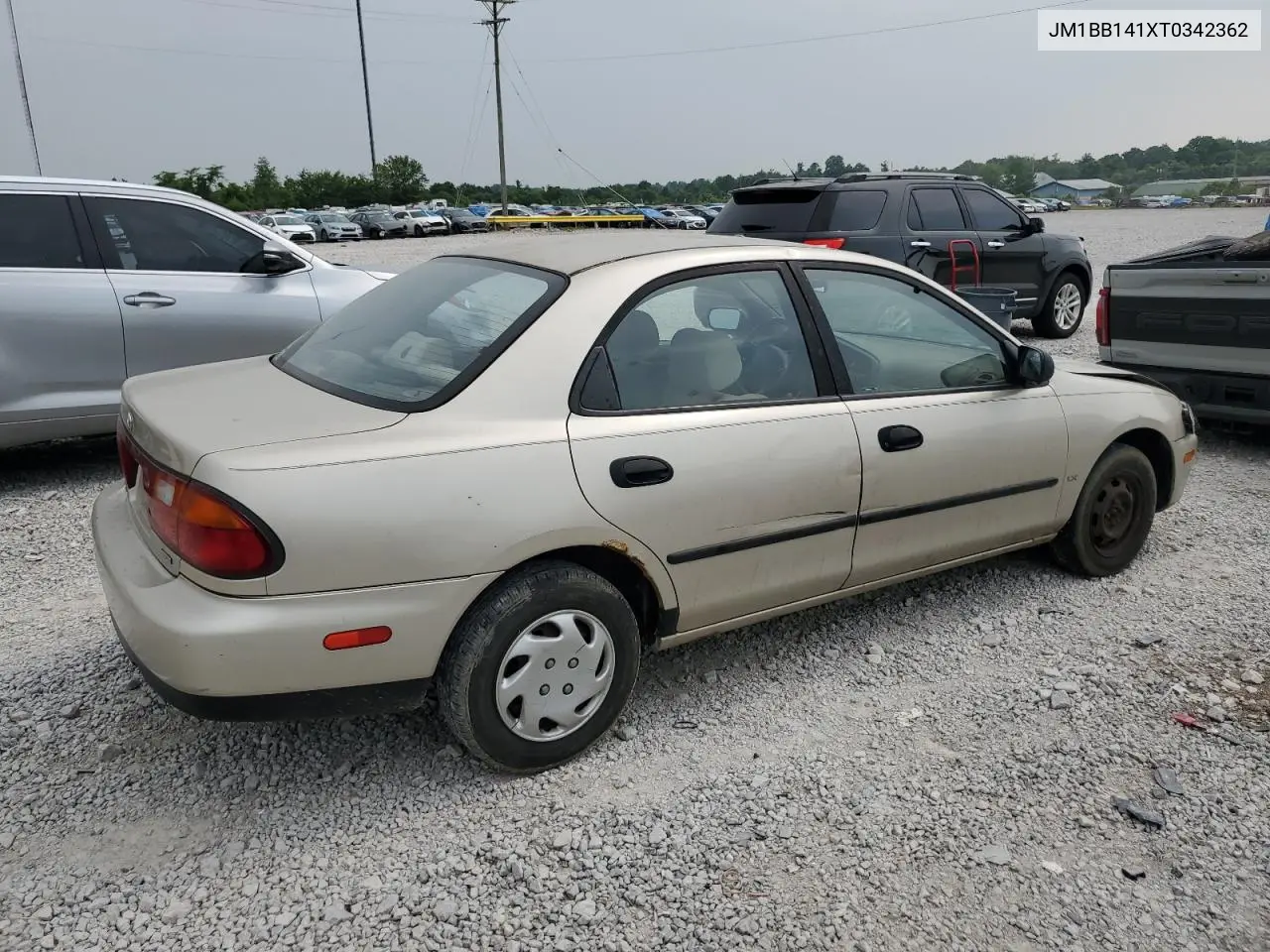 1996 Mazda Protege Dx VIN: JM1BB141XT0342362 Lot: 59976775