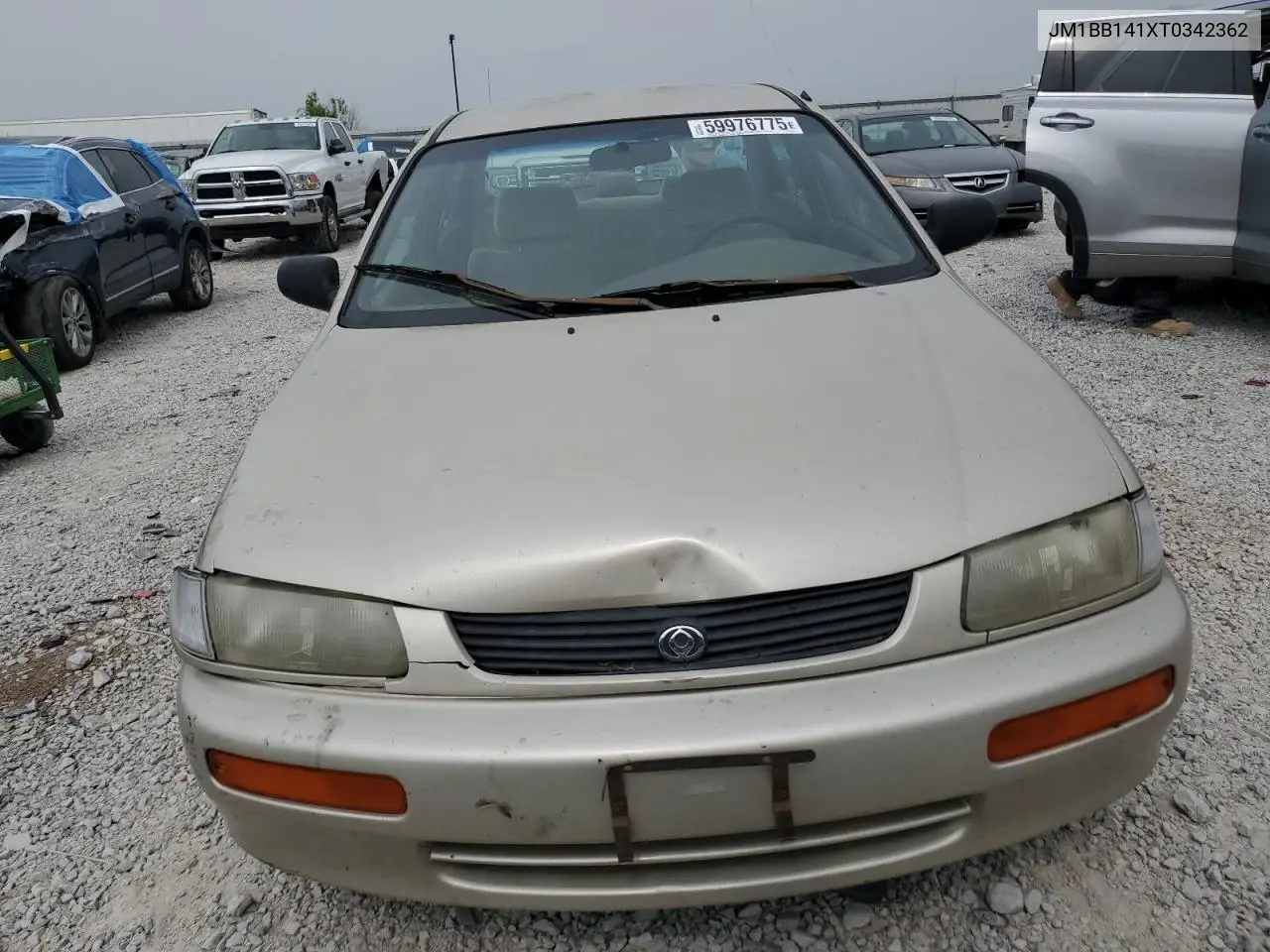 1996 Mazda Protege Dx VIN: JM1BB141XT0342362 Lot: 59976775