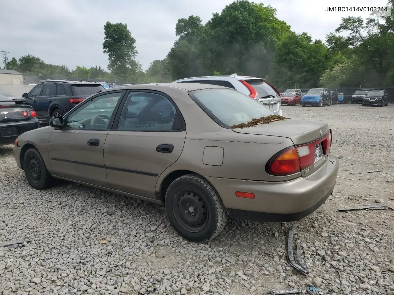 1997 Mazda Protege Dx VIN: JM1BC1414V0103244 Lot: 56219745