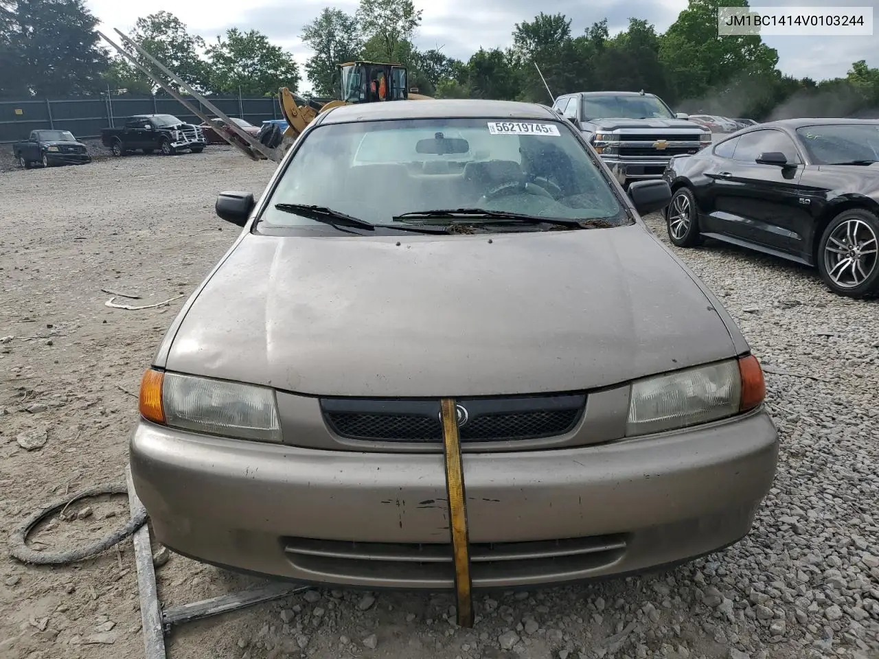 1997 Mazda Protege Dx VIN: JM1BC1414V0103244 Lot: 56219745