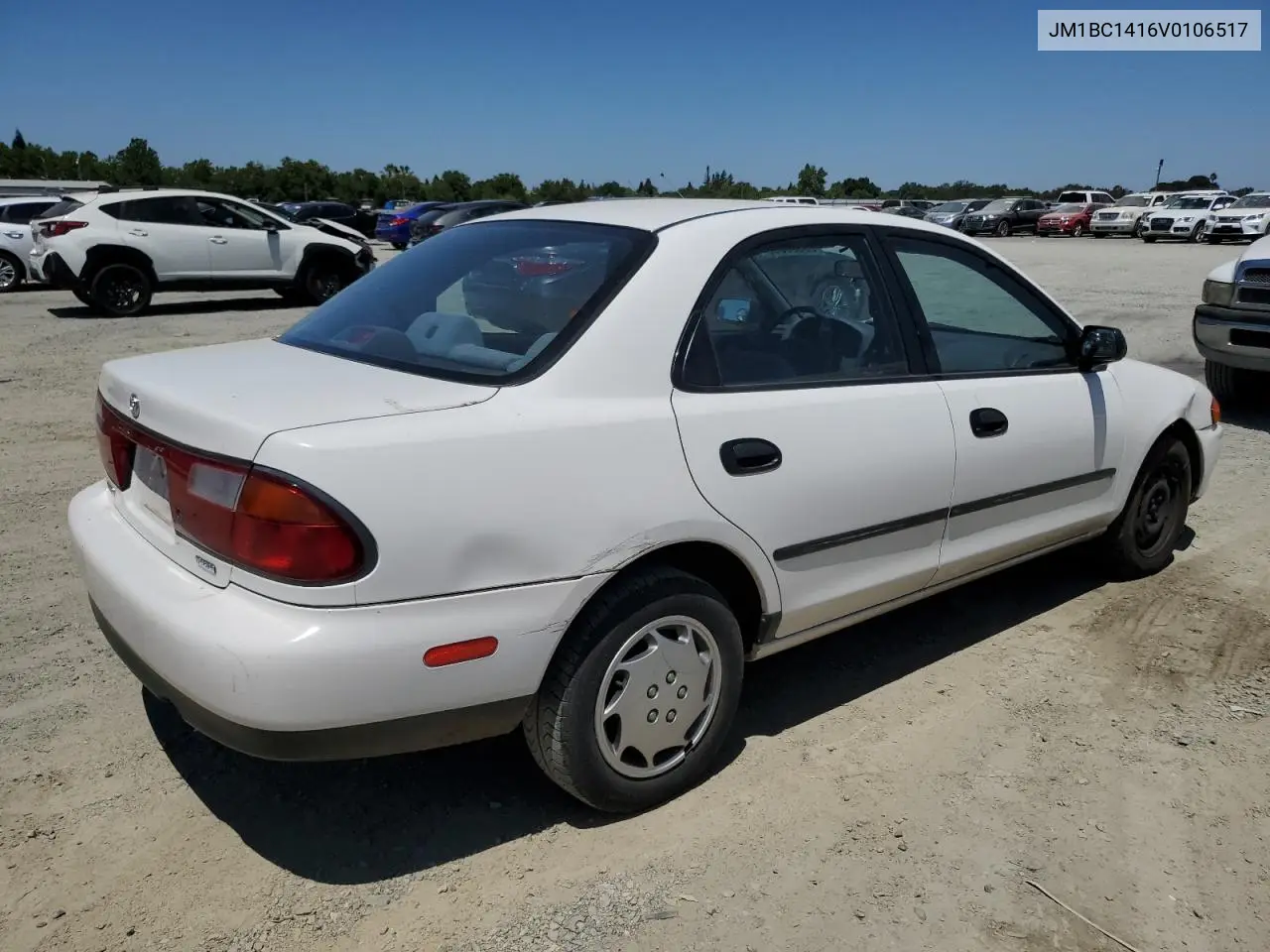 1997 Mazda Protege Dx VIN: JM1BC1416V0106517 Lot: 60680335