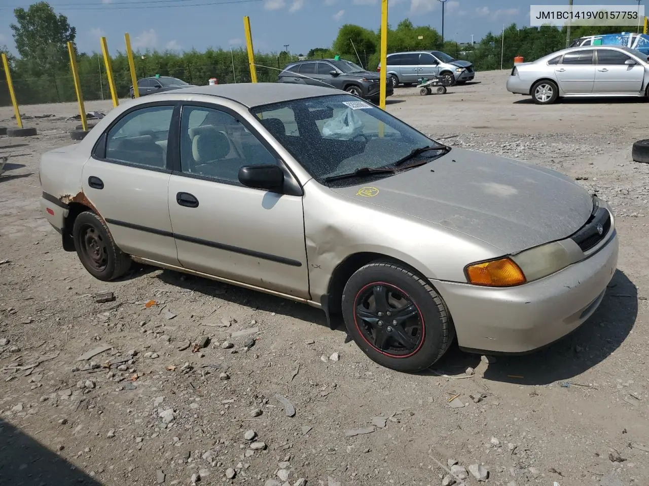 1997 Mazda Protege Dx VIN: JM1BC1419V0157753 Lot: 62506085