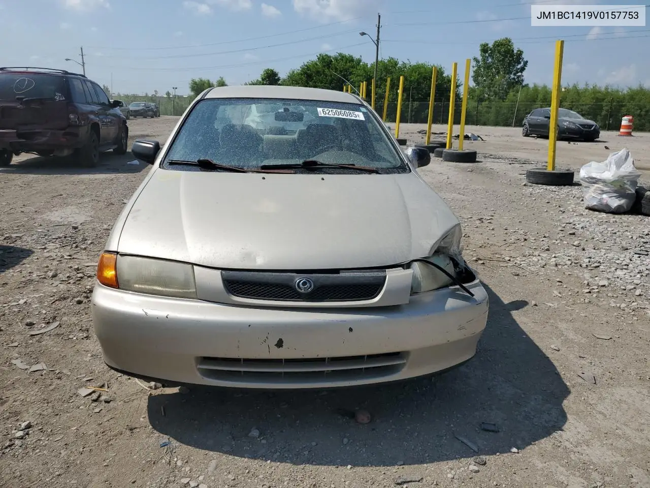 1997 Mazda Protege Dx VIN: JM1BC1419V0157753 Lot: 62506085