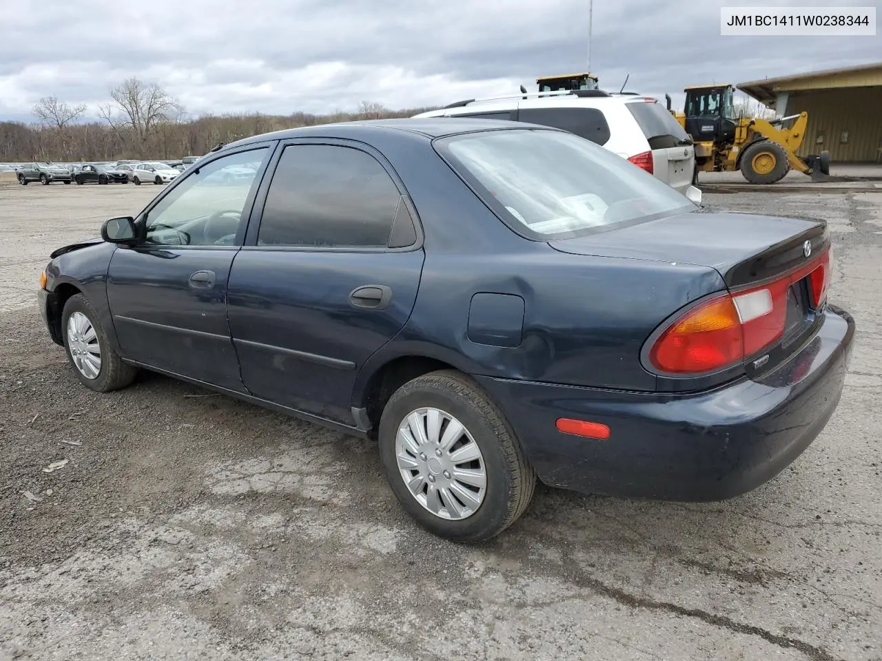 1998 Mazda Protege Dx VIN: JM1BC1411W0238344 Lot: 53330465