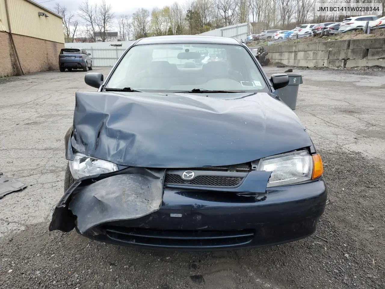 1998 Mazda Protege Dx VIN: JM1BC1411W0238344 Lot: 53330465