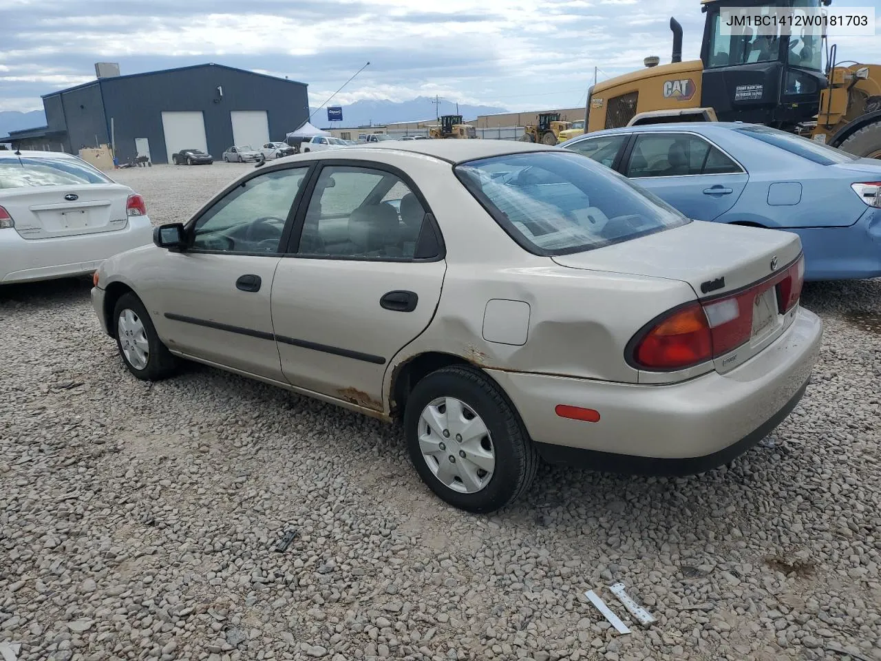 1998 Mazda Protege Dx VIN: JM1BC1412W0181703 Lot: 84111754