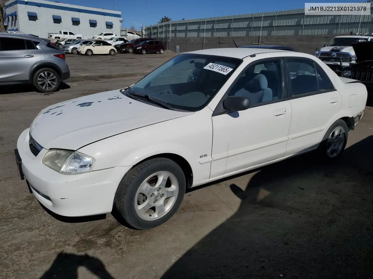 1999 Mazda Protege Es VIN: JM1BJ2213X0121378 Lot: 56625615