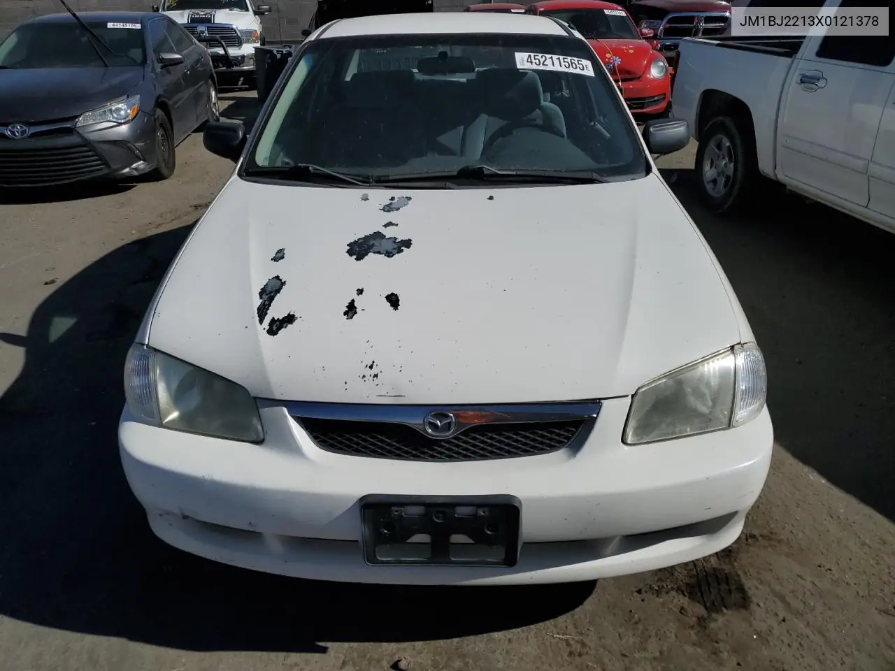 1999 Mazda Protege Es VIN: JM1BJ2213X0121378 Lot: 56625615