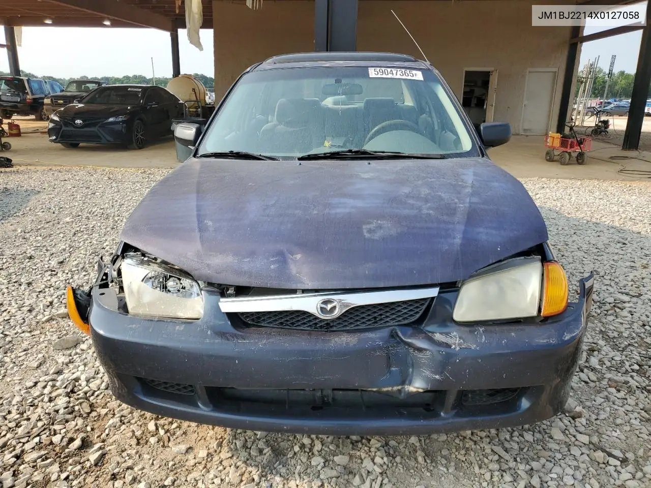 1999 Mazda Protege Es VIN: JM1BJ2214X0127058 Lot: 59047365