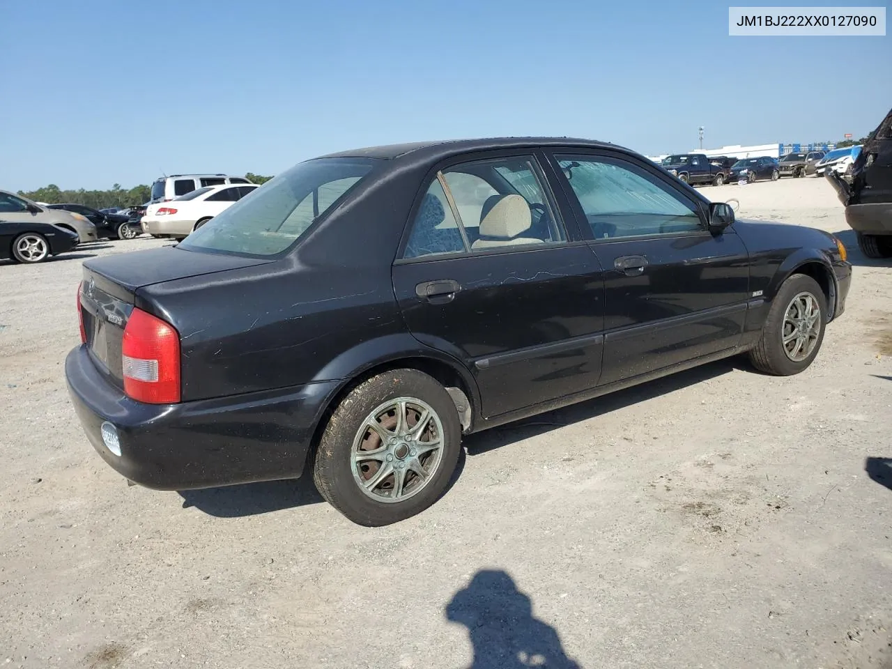 1999 Mazda Protege Dx VIN: JM1BJ222XX0127090 Lot: 76032714