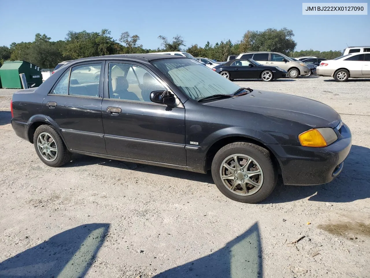 1999 Mazda Protege Dx VIN: JM1BJ222XX0127090 Lot: 76032714
