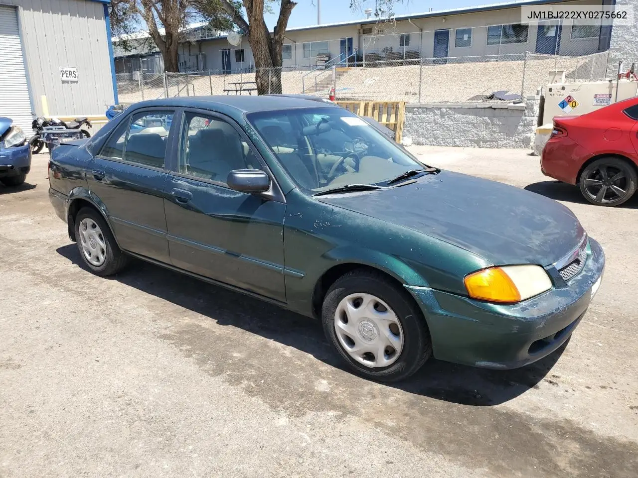 2000 Mazda Protege Dx VIN: JM1BJ222XY0275662 Lot: 57160195