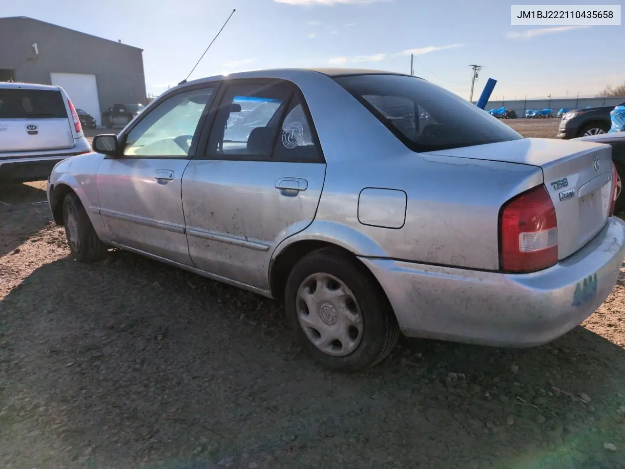 2001 Mazda Protege Dx VIN: JM1BJ222110435658 Lot: 46419725