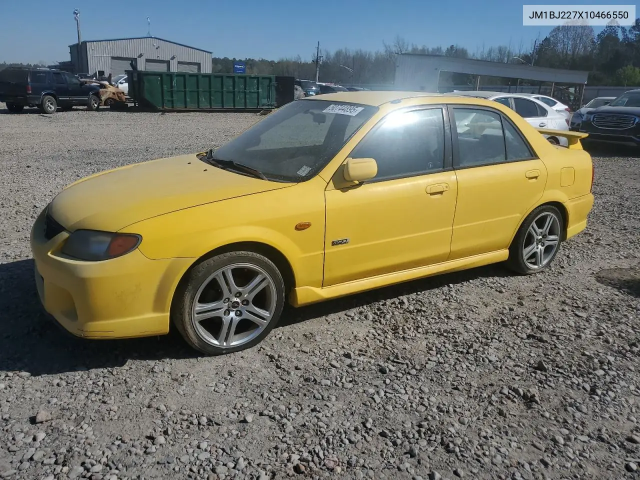 2001 Mazda Protege Mp3 VIN: JM1BJ227X10466550 Lot: 50744895