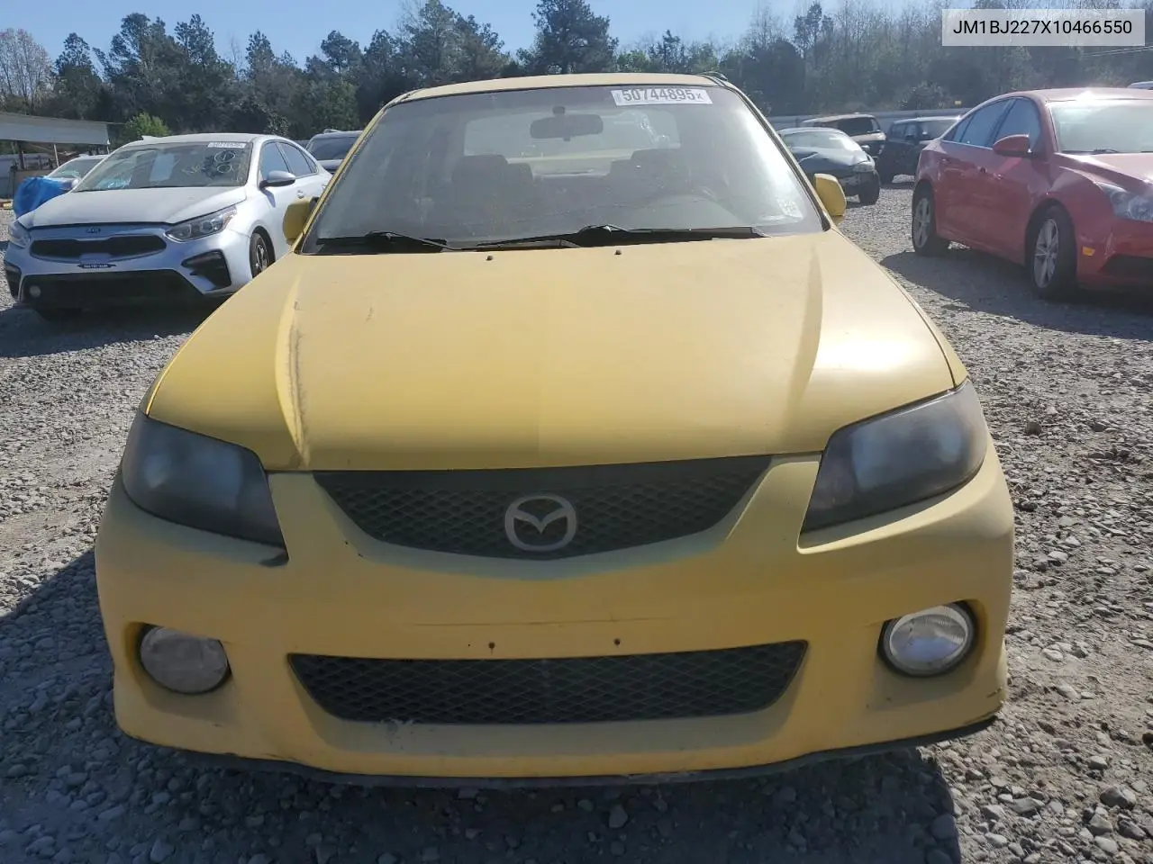 2001 Mazda Protege Mp3 VIN: JM1BJ227X10466550 Lot: 50744895
