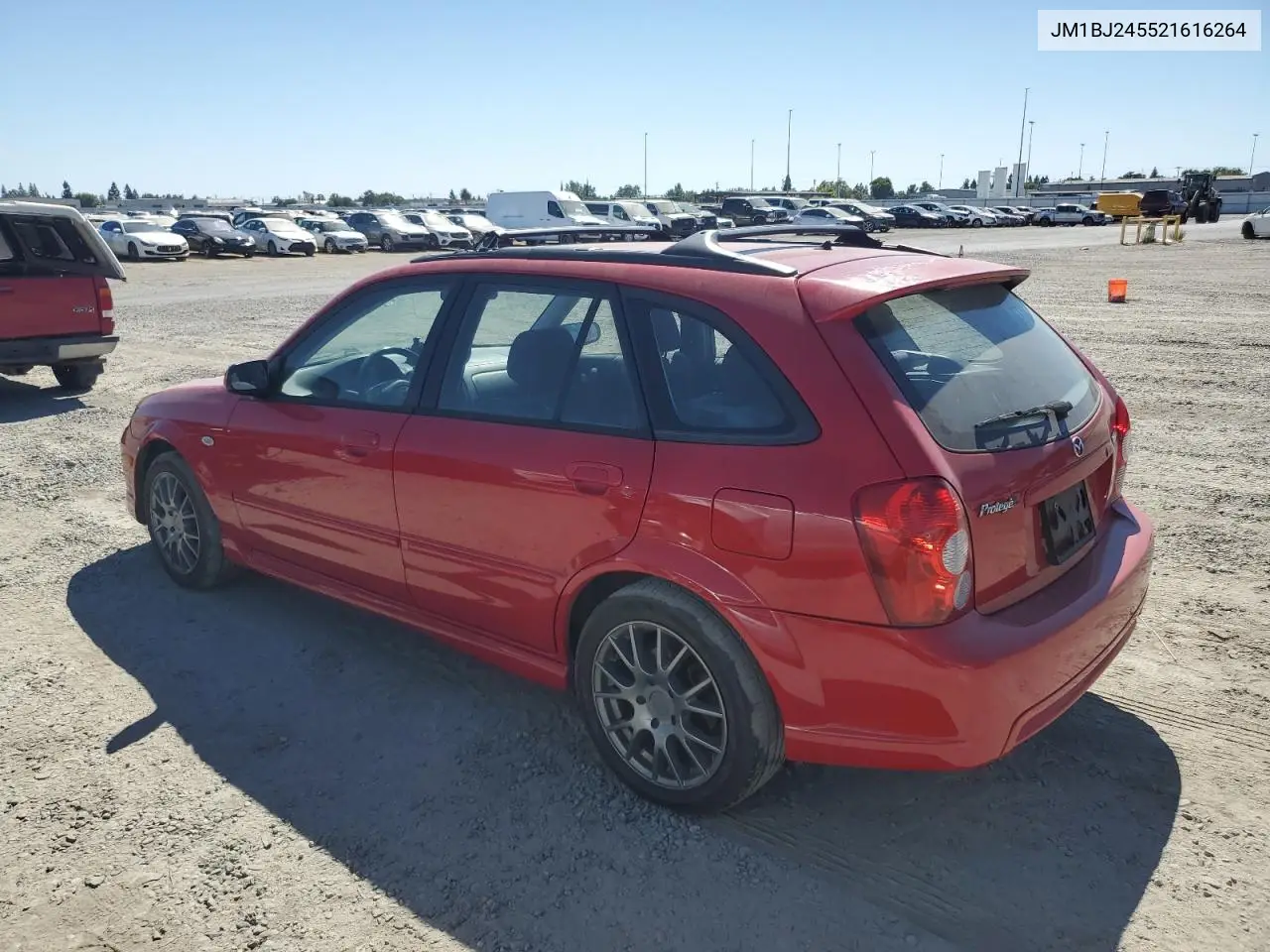 2002 Mazda Protege Pr5 VIN: JM1BJ245521616264 Lot: 45679705