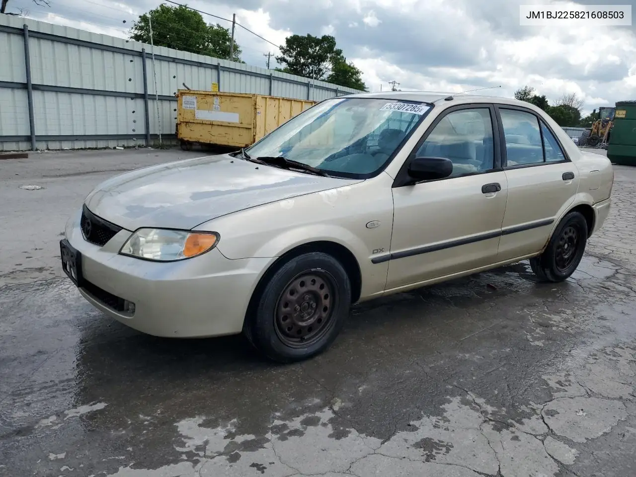 2002 Mazda Protege Dx VIN: JM1BJ225821608503 Lot: 53307285