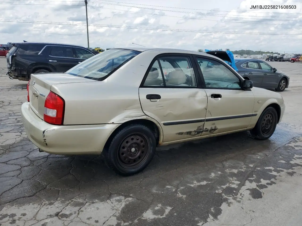 2002 Mazda Protege Dx VIN: JM1BJ225821608503 Lot: 53307285