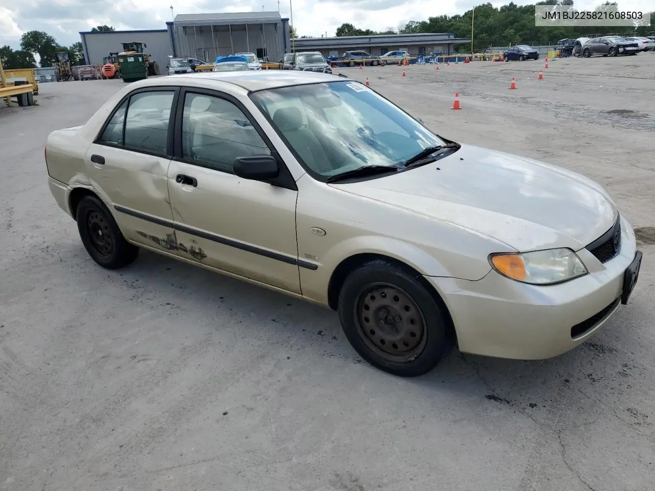2002 Mazda Protege Dx VIN: JM1BJ225821608503 Lot: 53307285