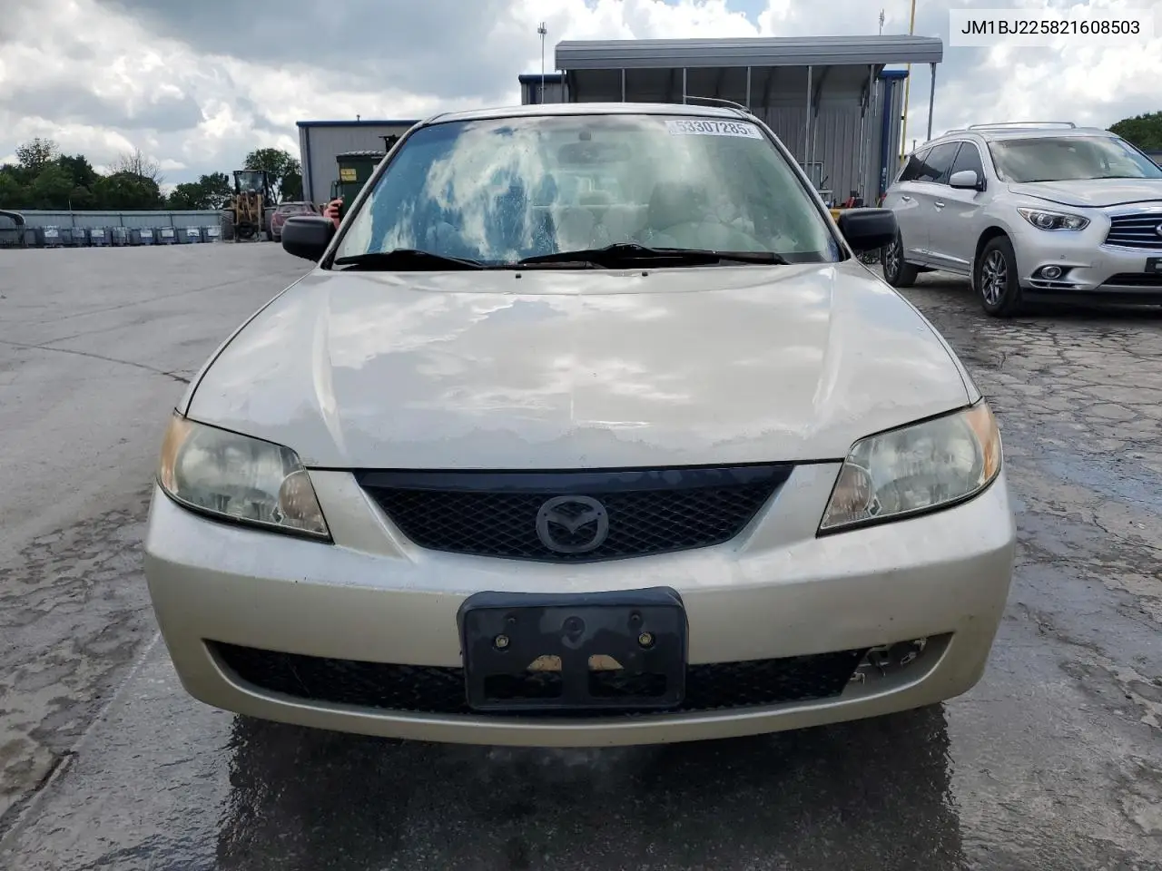 2002 Mazda Protege Dx VIN: JM1BJ225821608503 Lot: 53307285