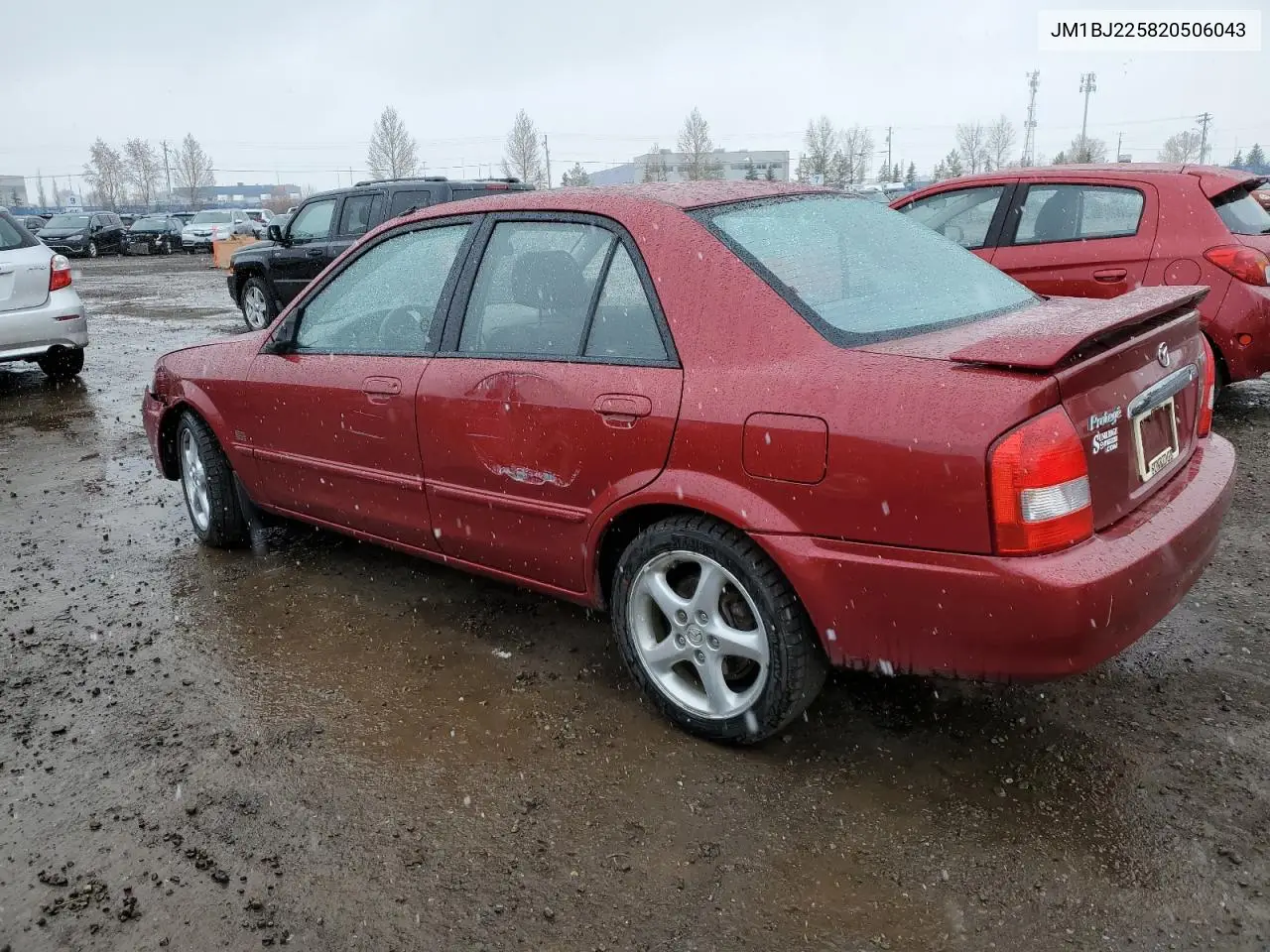 2002 Mazda Protege Dx VIN: JM1BJ225820506043 Lot: 53803085