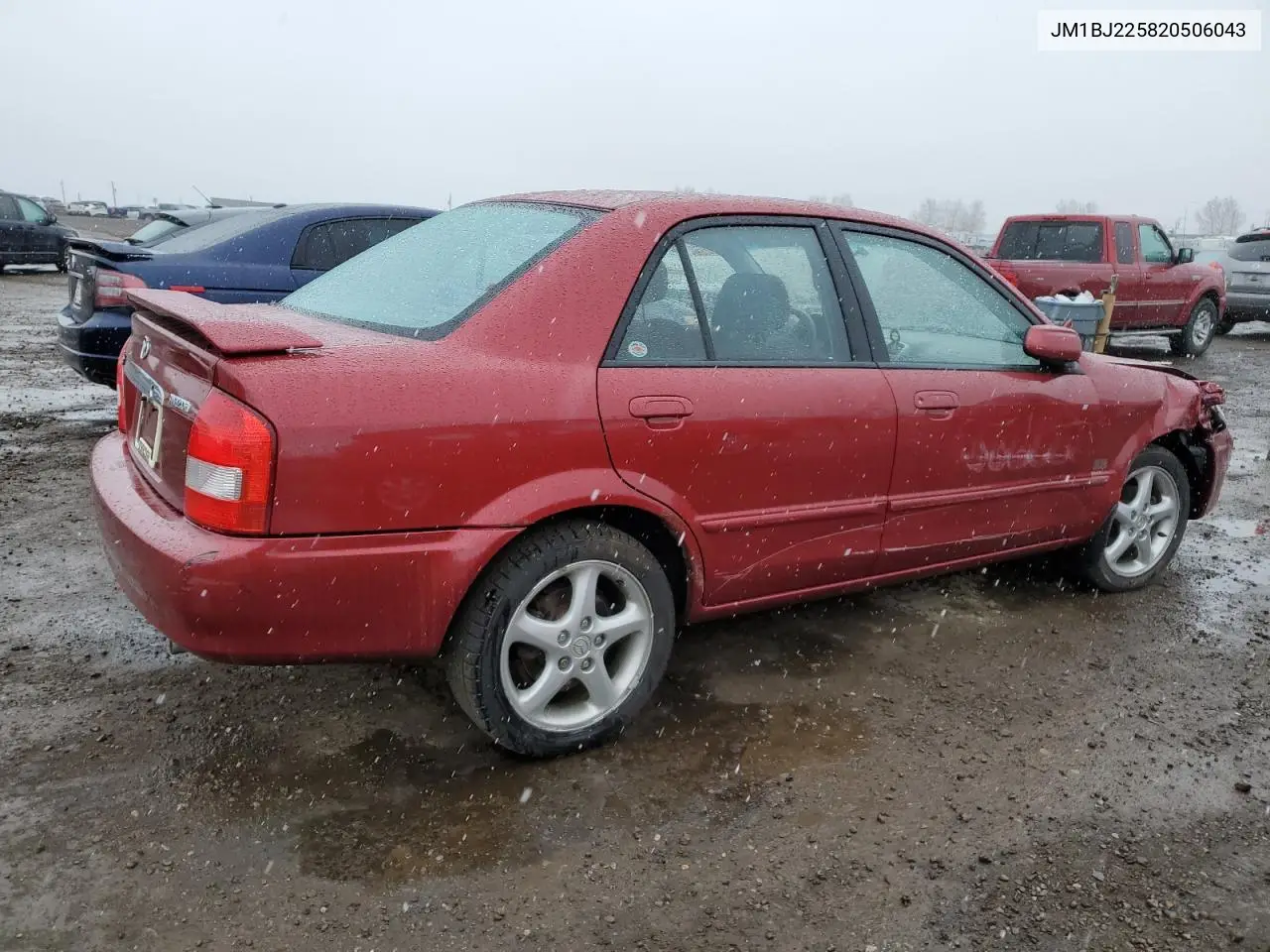 2002 Mazda Protege Dx VIN: JM1BJ225820506043 Lot: 53803085