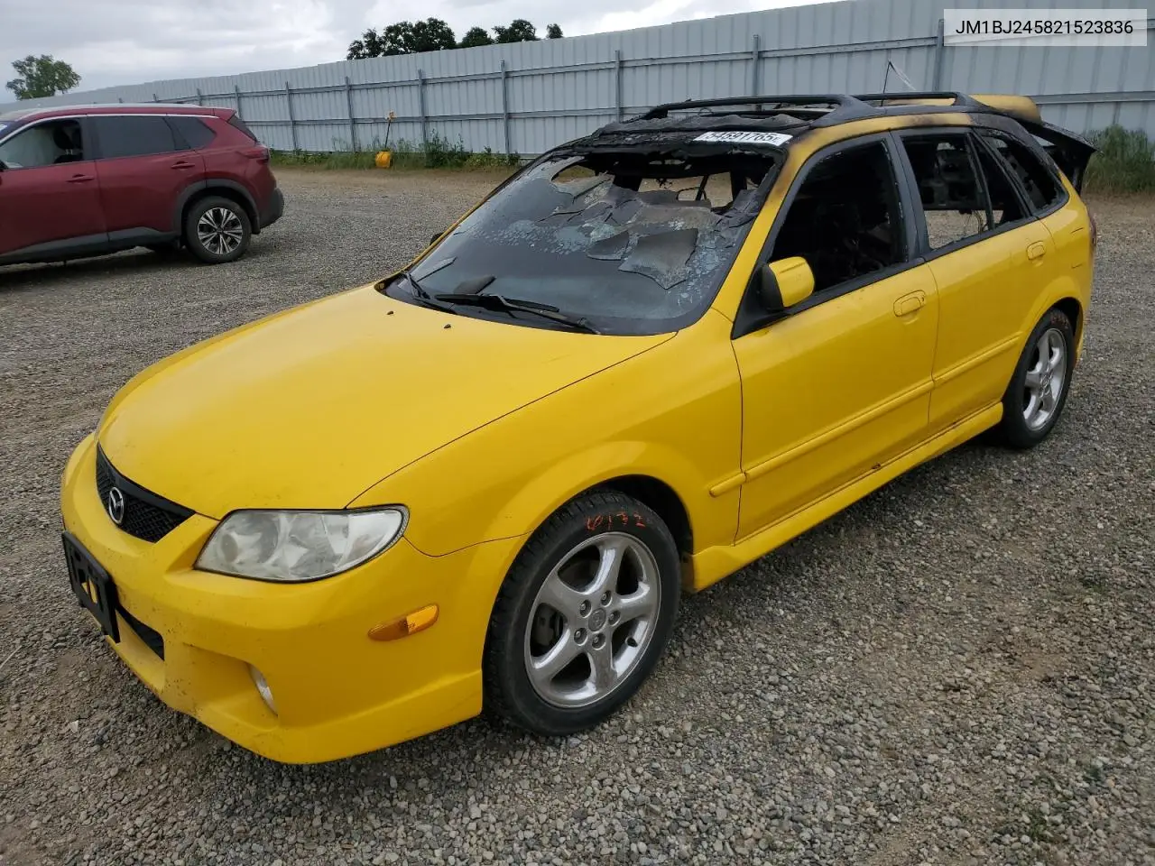 2002 Mazda Protege Pr5 VIN: JM1BJ245821523836 Lot: 54591765