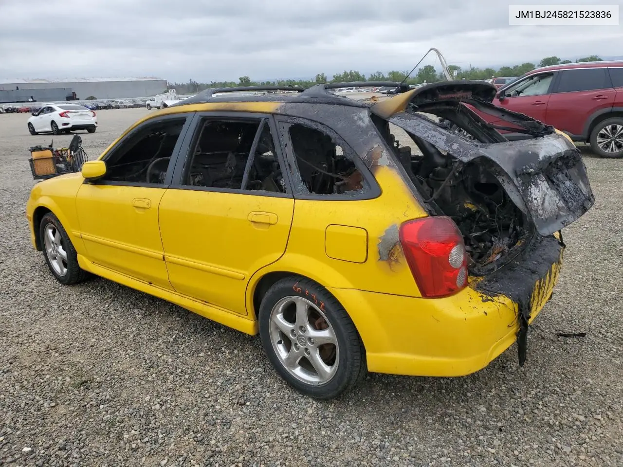 2002 Mazda Protege Pr5 VIN: JM1BJ245821523836 Lot: 54591765