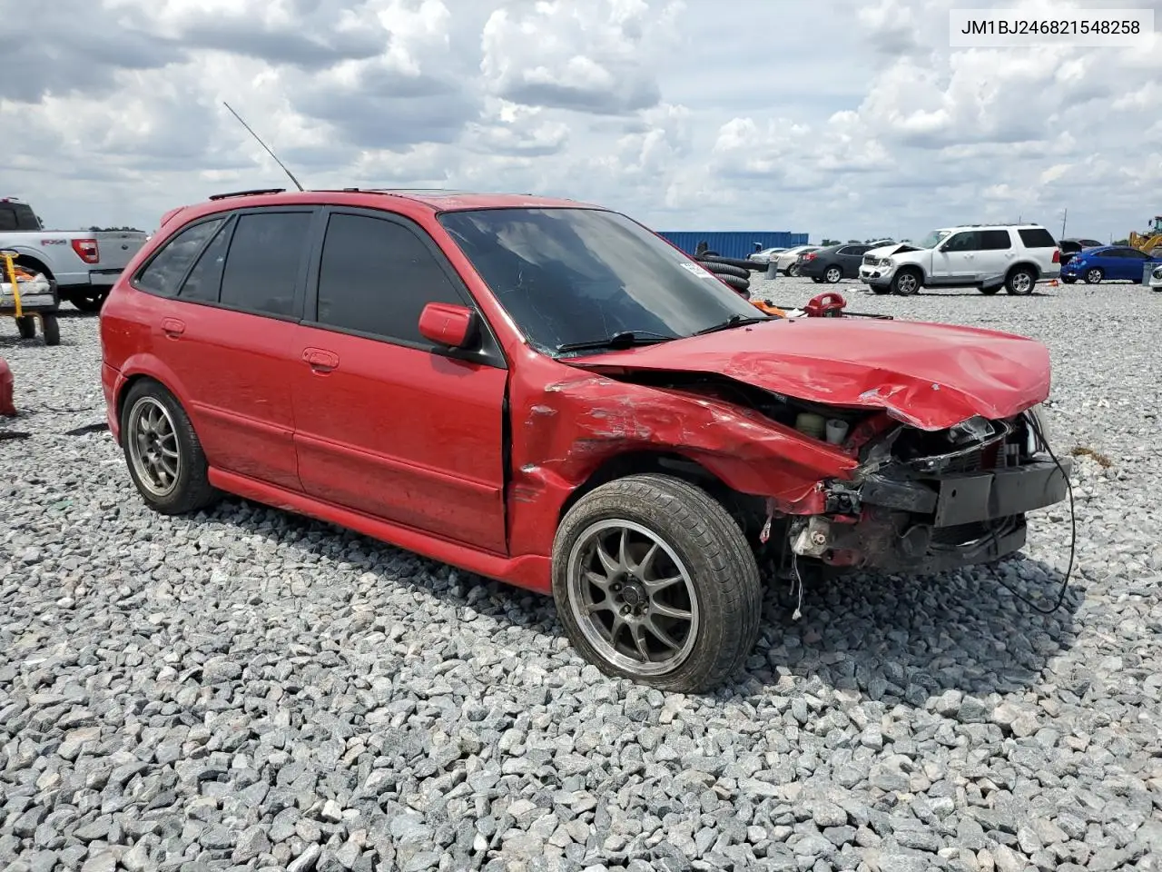 2002 Mazda Protege Pr5 VIN: JM1BJ246821548258 Lot: 55954255