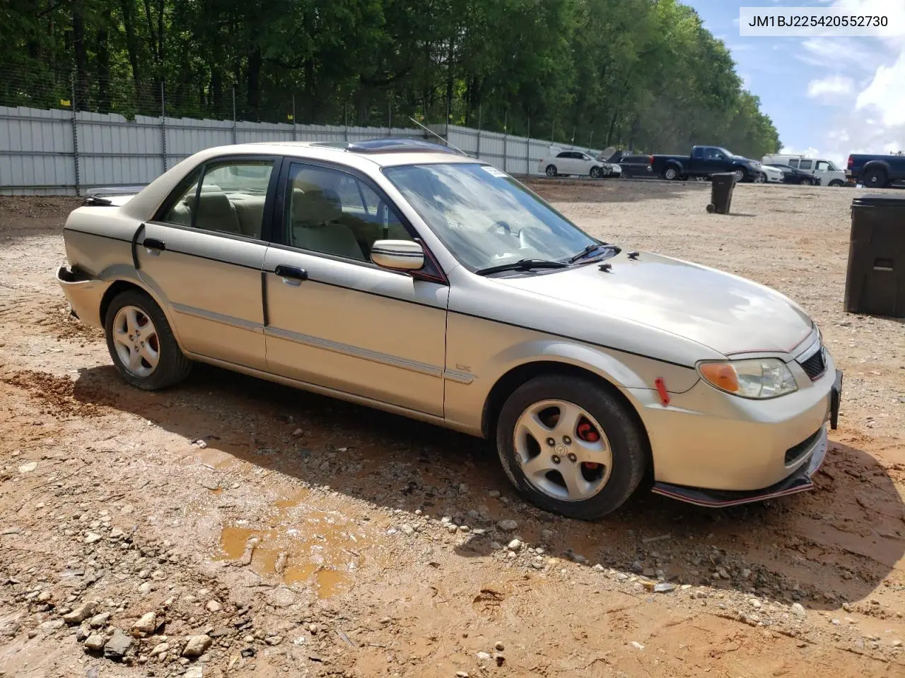 2002 Mazda Protege Dx VIN: JM1BJ225420552730 Lot: 56366585