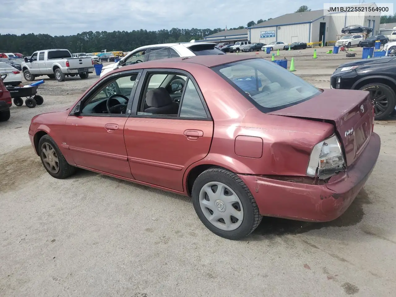 2002 Mazda Protege Dx VIN: JM1BJ225521564900 Lot: 56835065