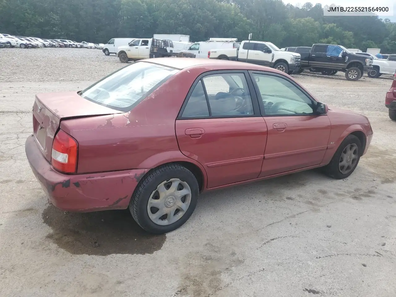 2002 Mazda Protege Dx VIN: JM1BJ225521564900 Lot: 56835065