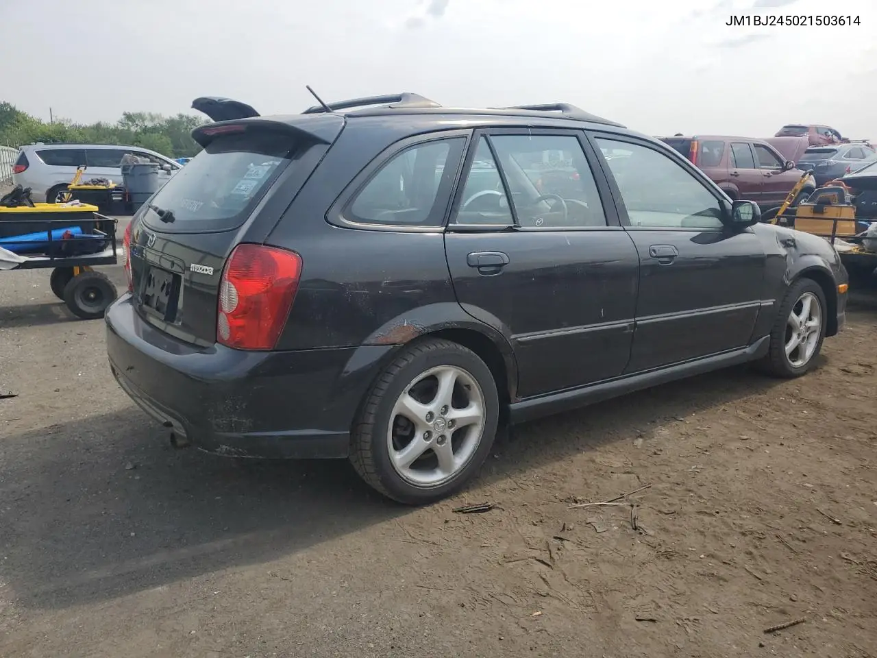 2002 Mazda Protege Pr5 VIN: JM1BJ245021503614 Lot: 59864175
