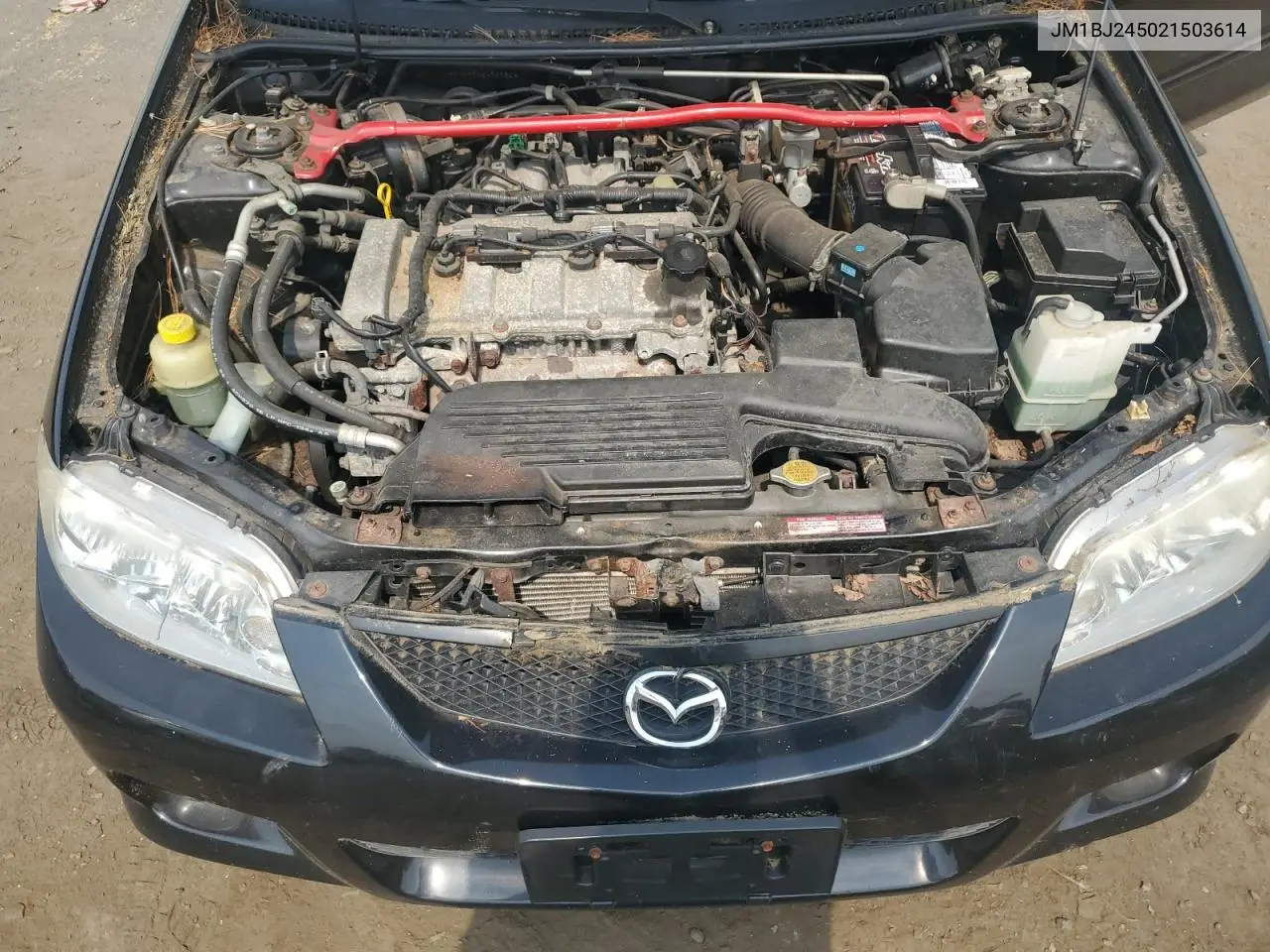 2002 Mazda Protege Pr5 VIN: JM1BJ245021503614 Lot: 59864175