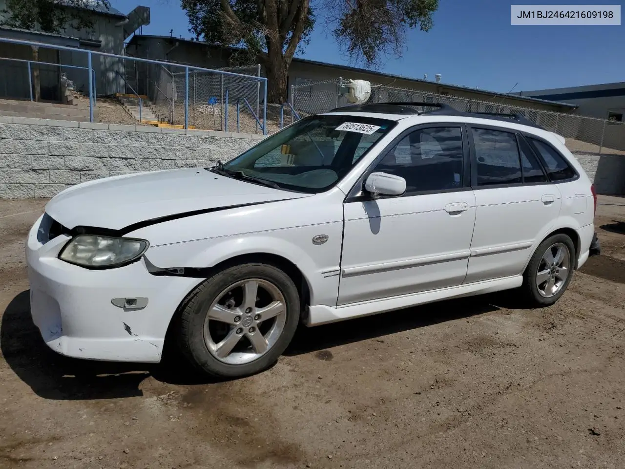 2002 Mazda Protege Pr5 VIN: JM1BJ246421609198 Lot: 60513625