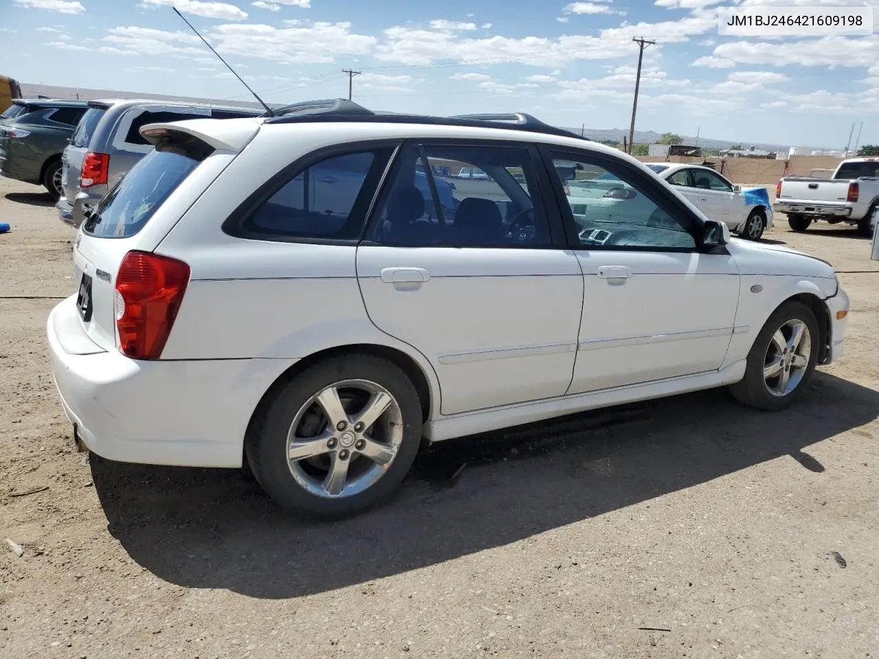 2002 Mazda Protege Pr5 VIN: JM1BJ246421609198 Lot: 60513625